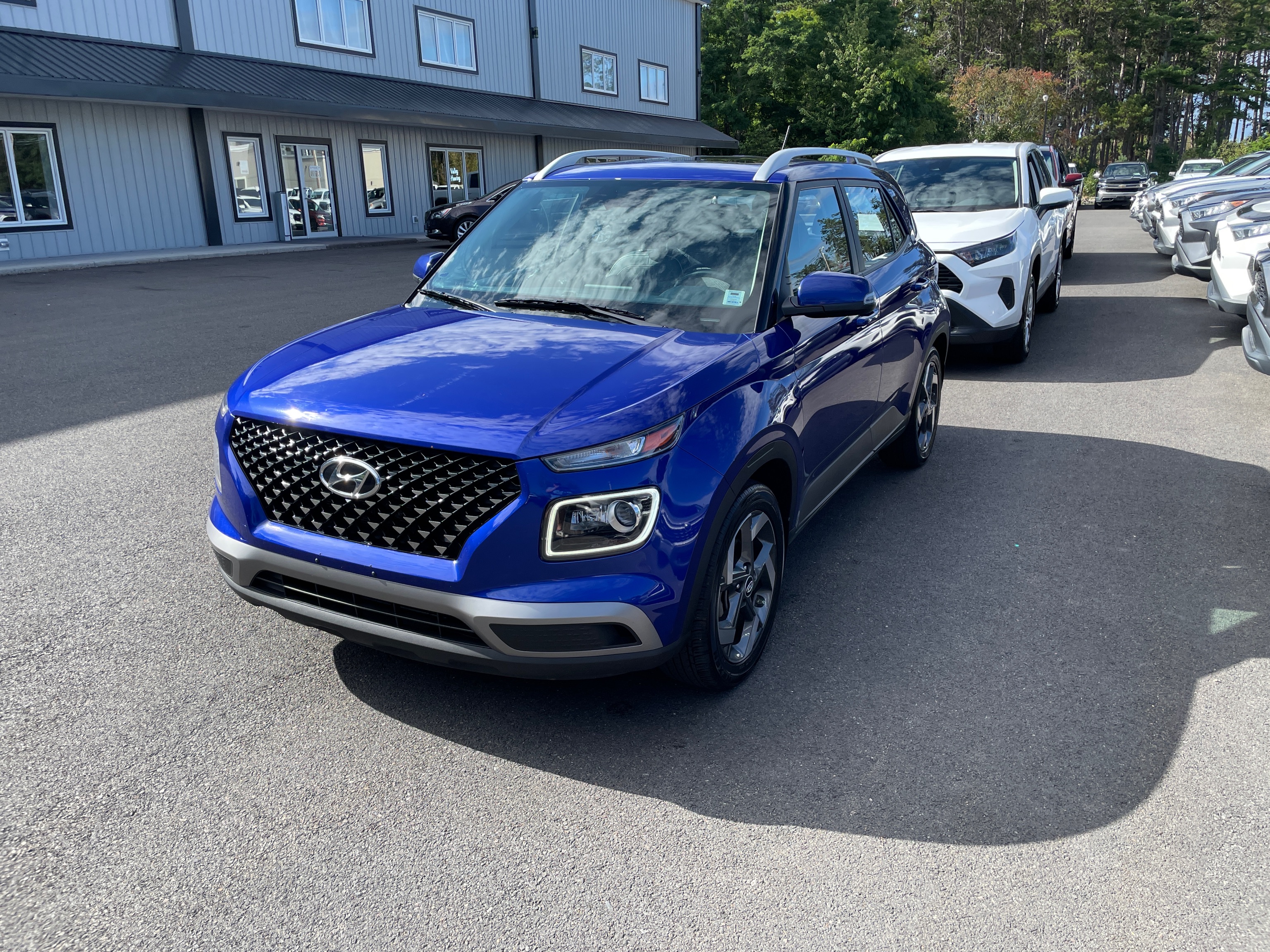 Blue 2024 Hyundai Venue SUV / Crossover  Continuously Variable Transmission