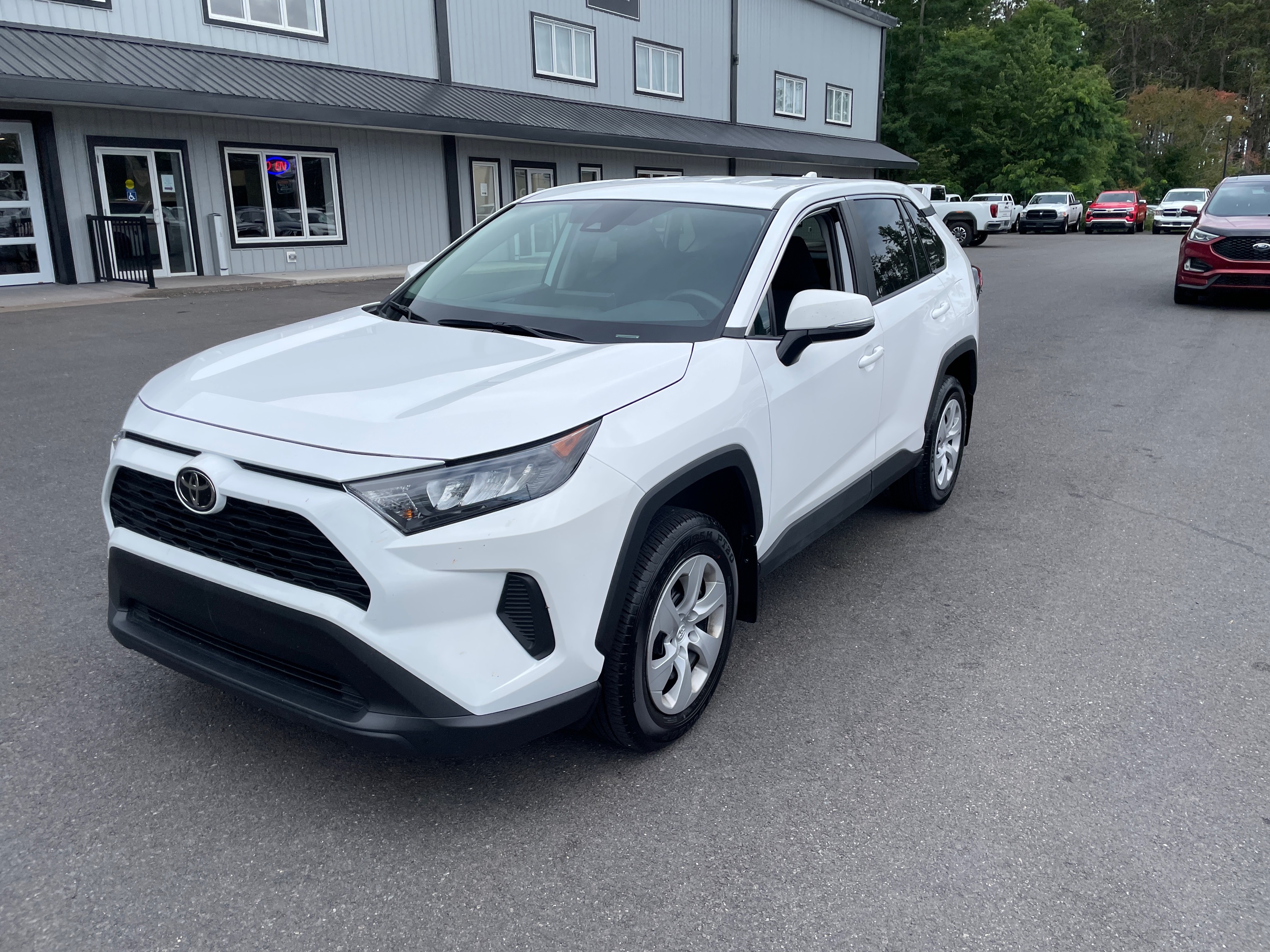 White 2025 Toyota RAV4 SUV / Crossover All-Wheel Drive 8-Speed Automatic