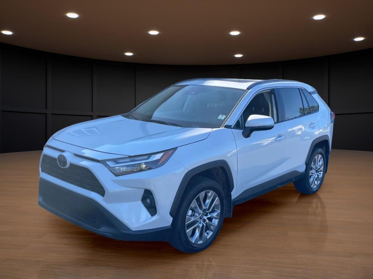 White 2025 Toyota RAV4 SUV / Crossover All-Wheel Drive 8-Speed Automatic