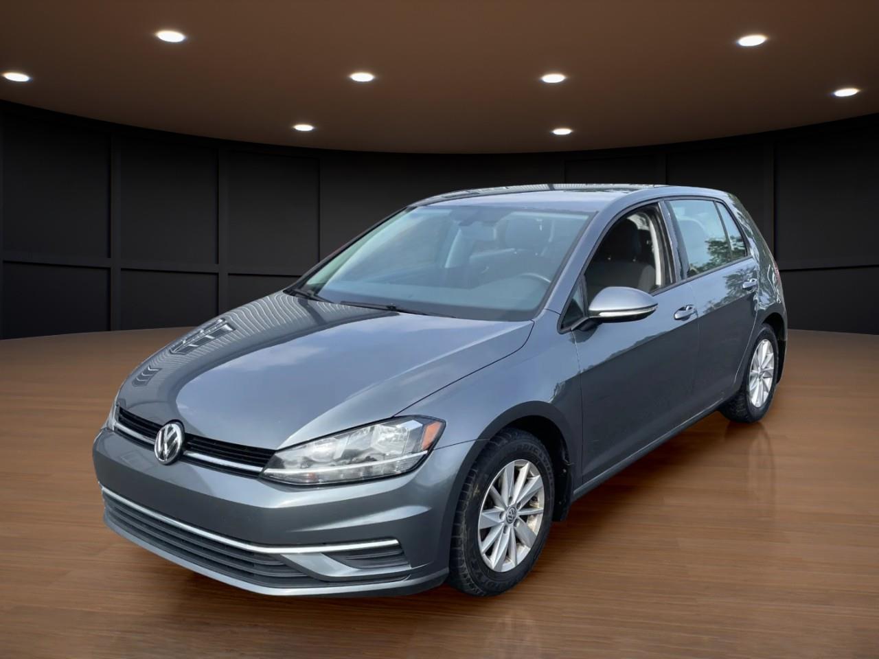 Gray 2018 Volkswagen Golf Hatchback 5-Speed Manual