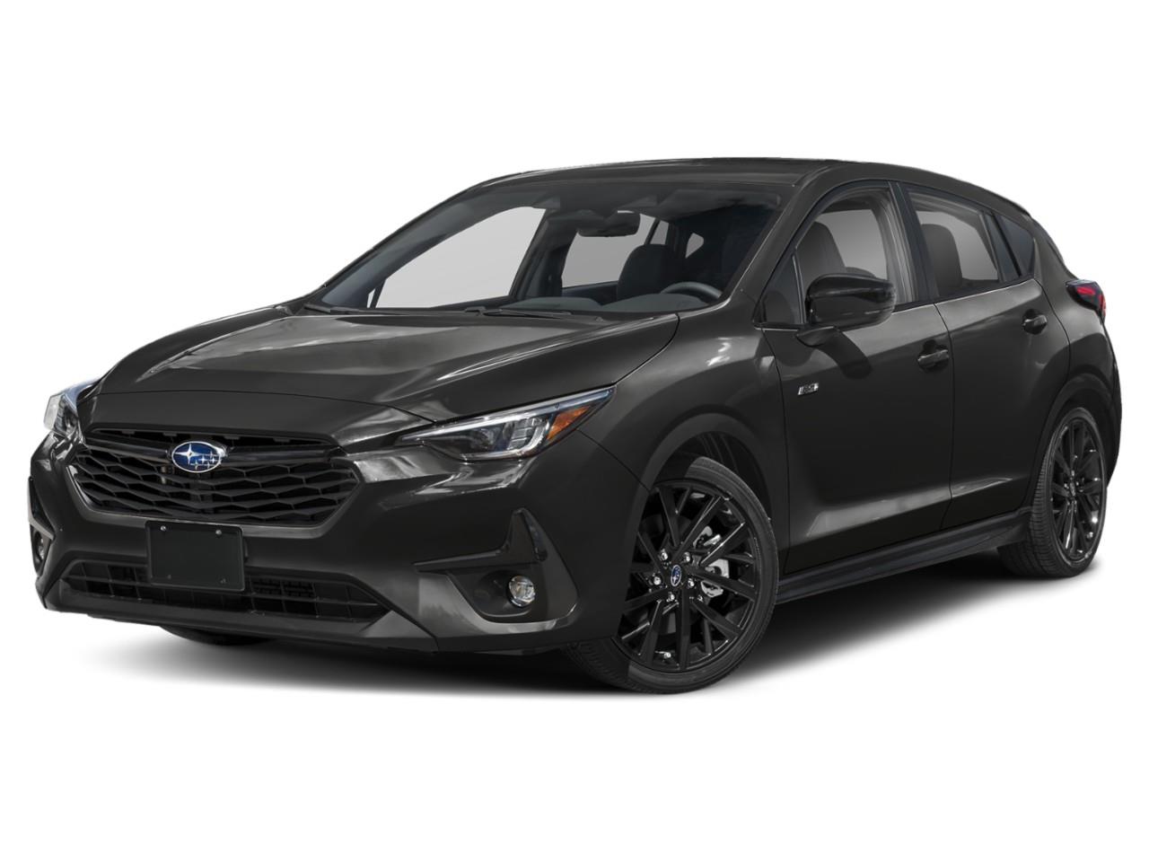 Black 2024 Subaru Impreza Wagon All-Wheel Drive Continuously Variable Transmission