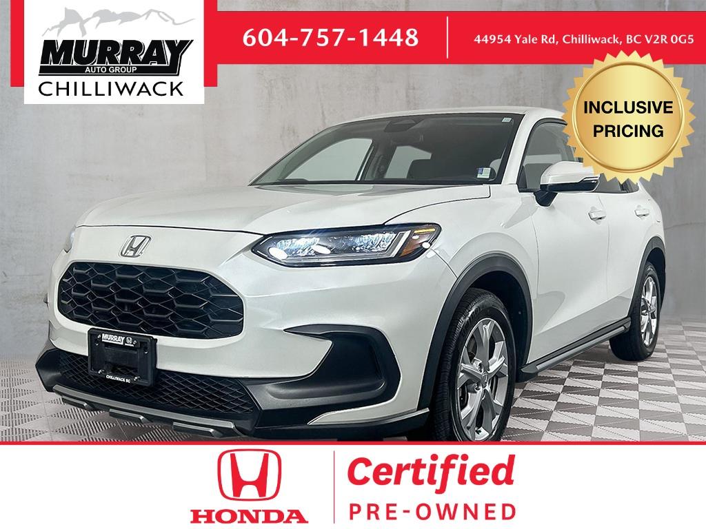 White 2024 Honda HR-V SUV / Crossover Continuously Variable Transmission