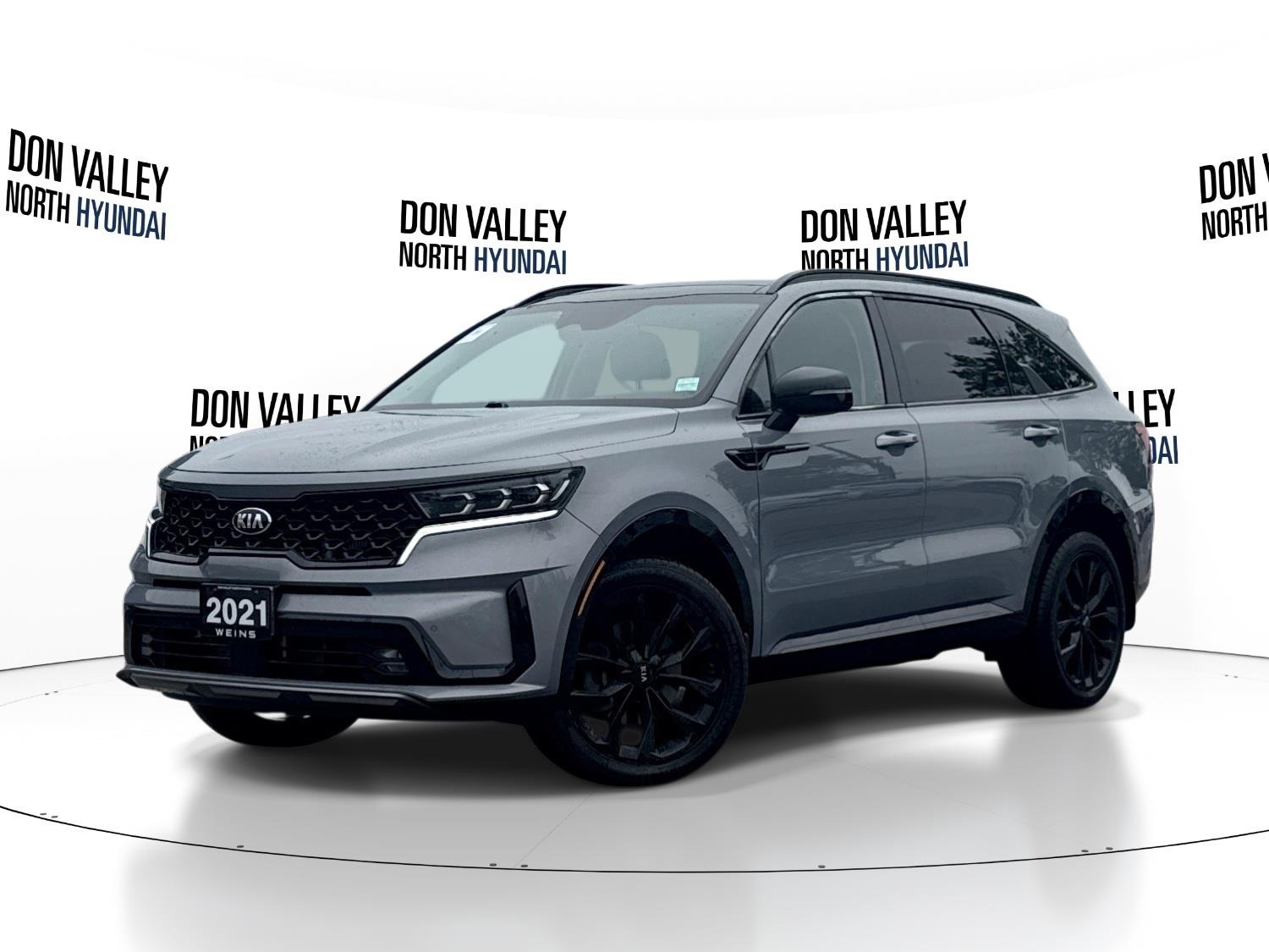 Gray 2021 Kia Sorento SUV / Crossover All-Wheel Drive 8-Speed Automatic