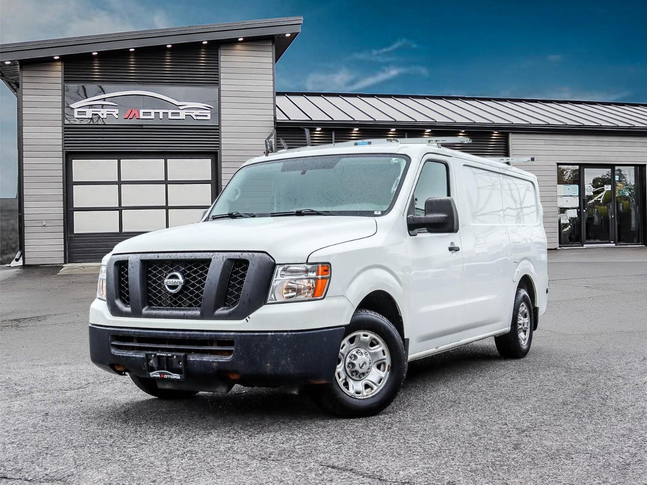 White 2019 Nissan NV Cargo Van Rear-Wheel Drive 7-Speed Automatic