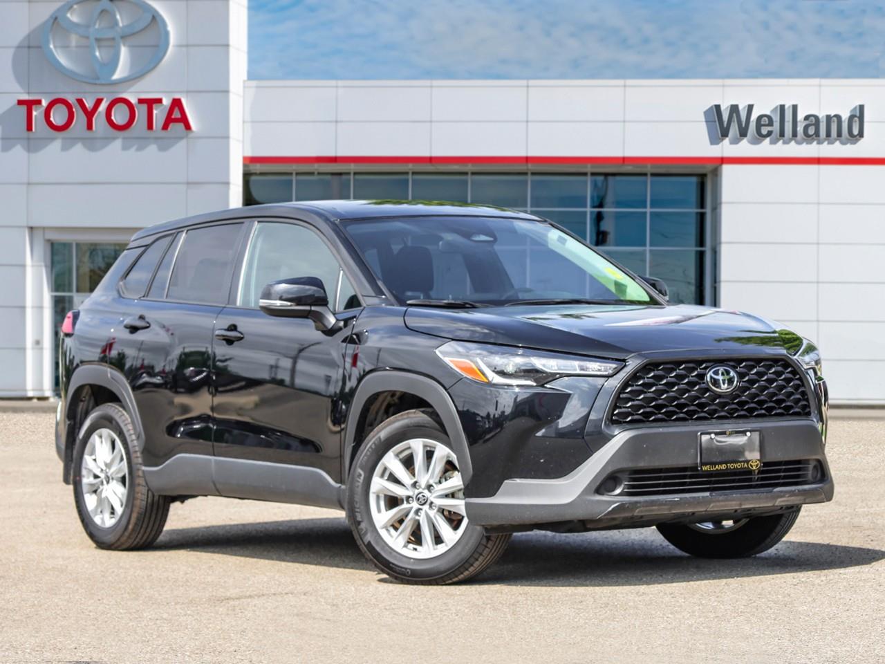 Black 2025 Toyota Corolla Cross SUV / Crossover All-Wheel Drive Continuously Variable Transmission
