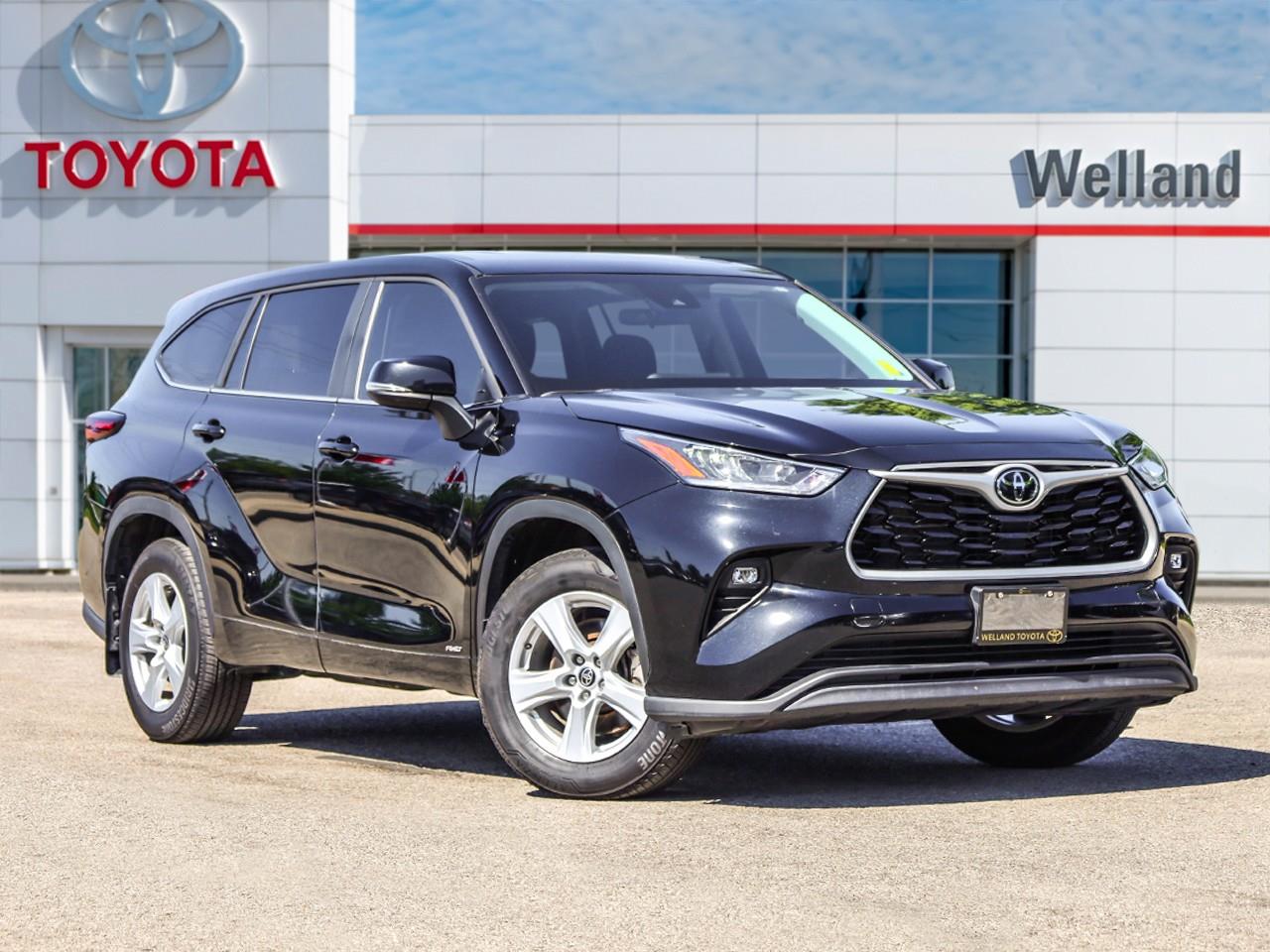 Black 2025 Toyota Highlander Hybrid SUV / Crossover Continuously Variable Transmission