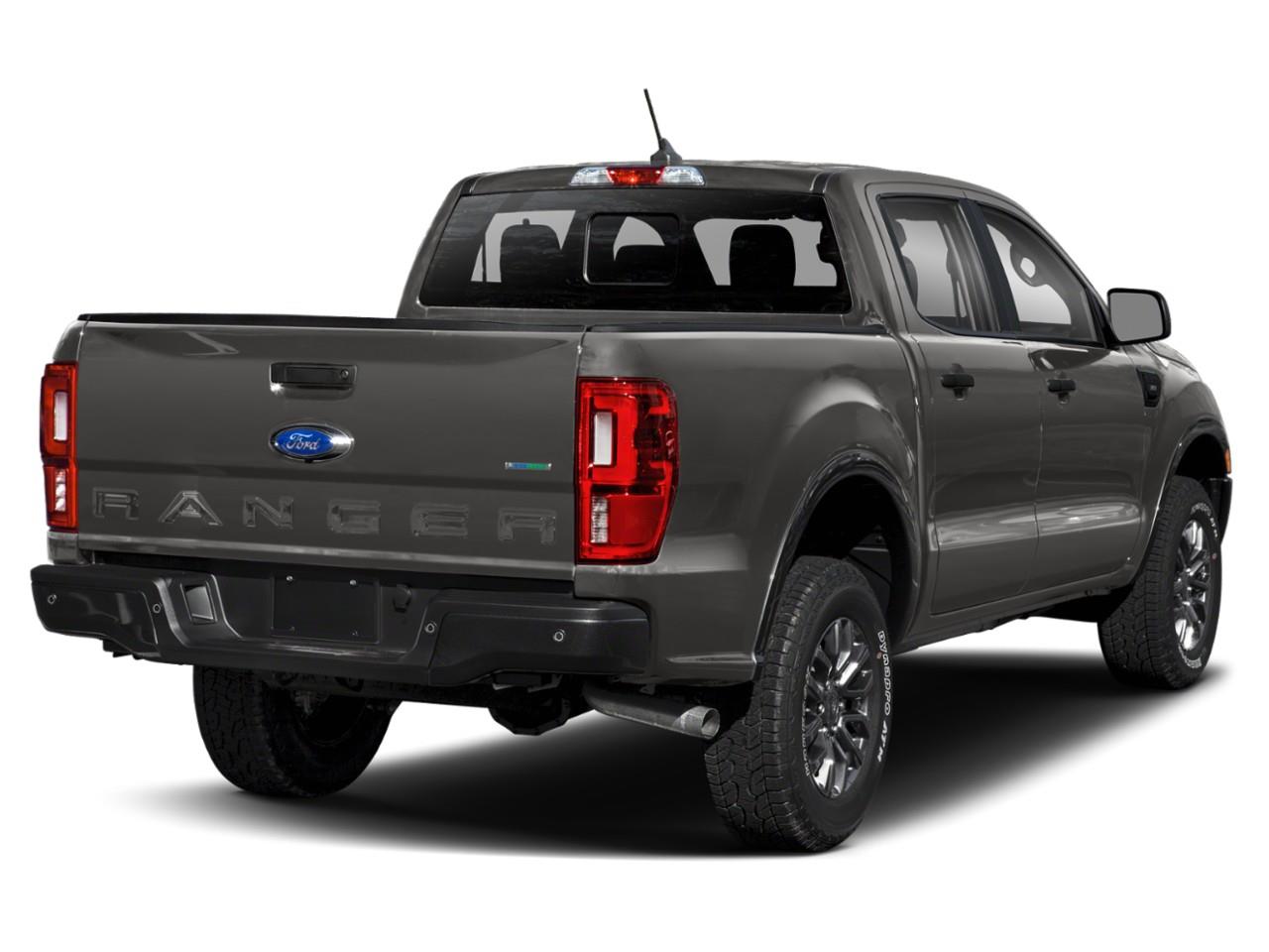 Gray 2021 Ford Ranger Pickup Truck Four-Wheel Drive Automatic