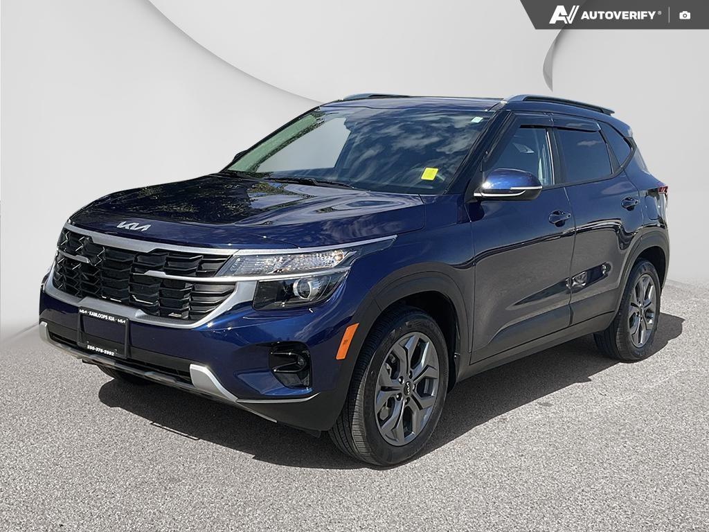 Blue 2025 Kia Seltos SUV / Crossover All-Wheel Drive Continuously Variable Transmission