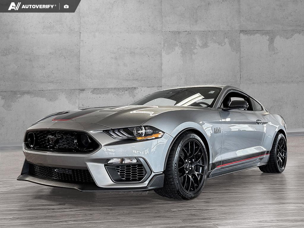 Silver 2022 Ford Mustang Coupe Rear-Wheel Drive 6-Speed Manual