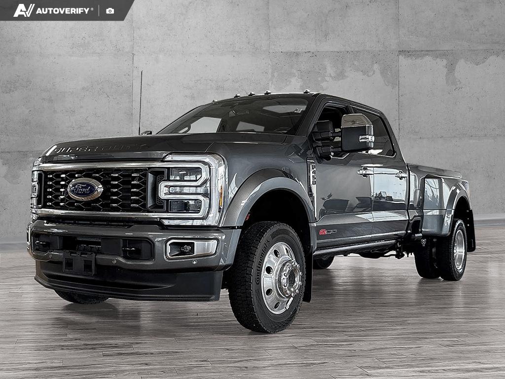 Gray 2026 Ford F-450 Super Duty Pickup Truck Four-Wheel Drive Automatic