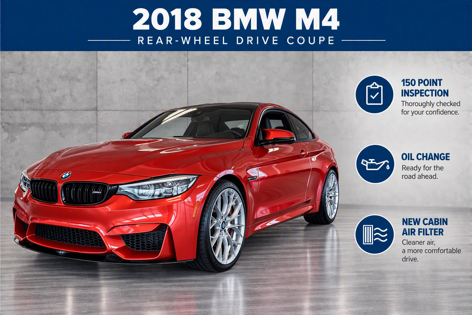  2018 BMW M4 Coupe RWD   