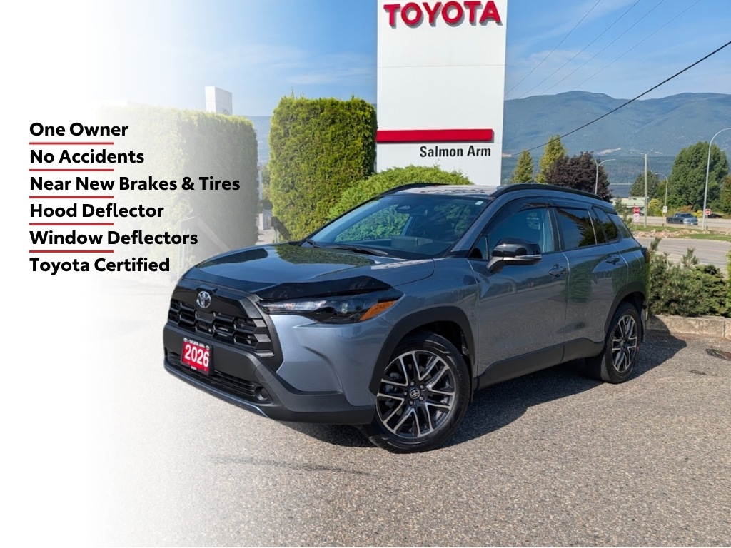 Blue 2026 Toyota Corolla Cross SUV / Crossover All-Wheel Drive Continuously Variable Transmission