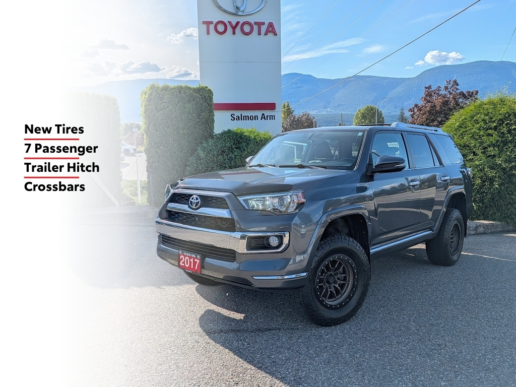 Gray 2017 Toyota 4Runner SUV / Crossover Four-Wheel Drive 5-Speed Automatic