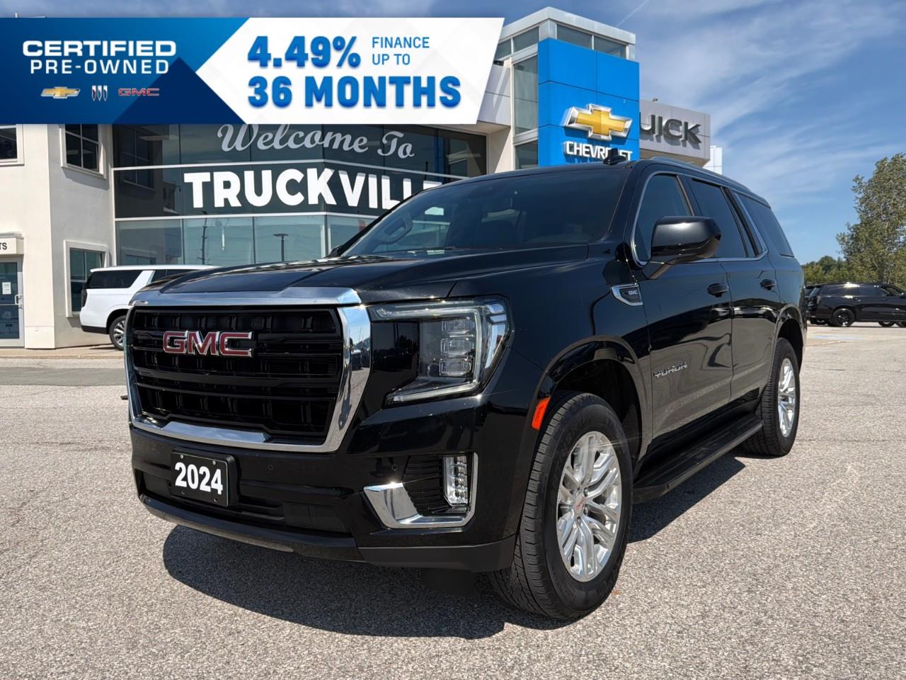 Black 2024 GMC Yukon SUV / Crossover Four-Wheel Drive Automatic