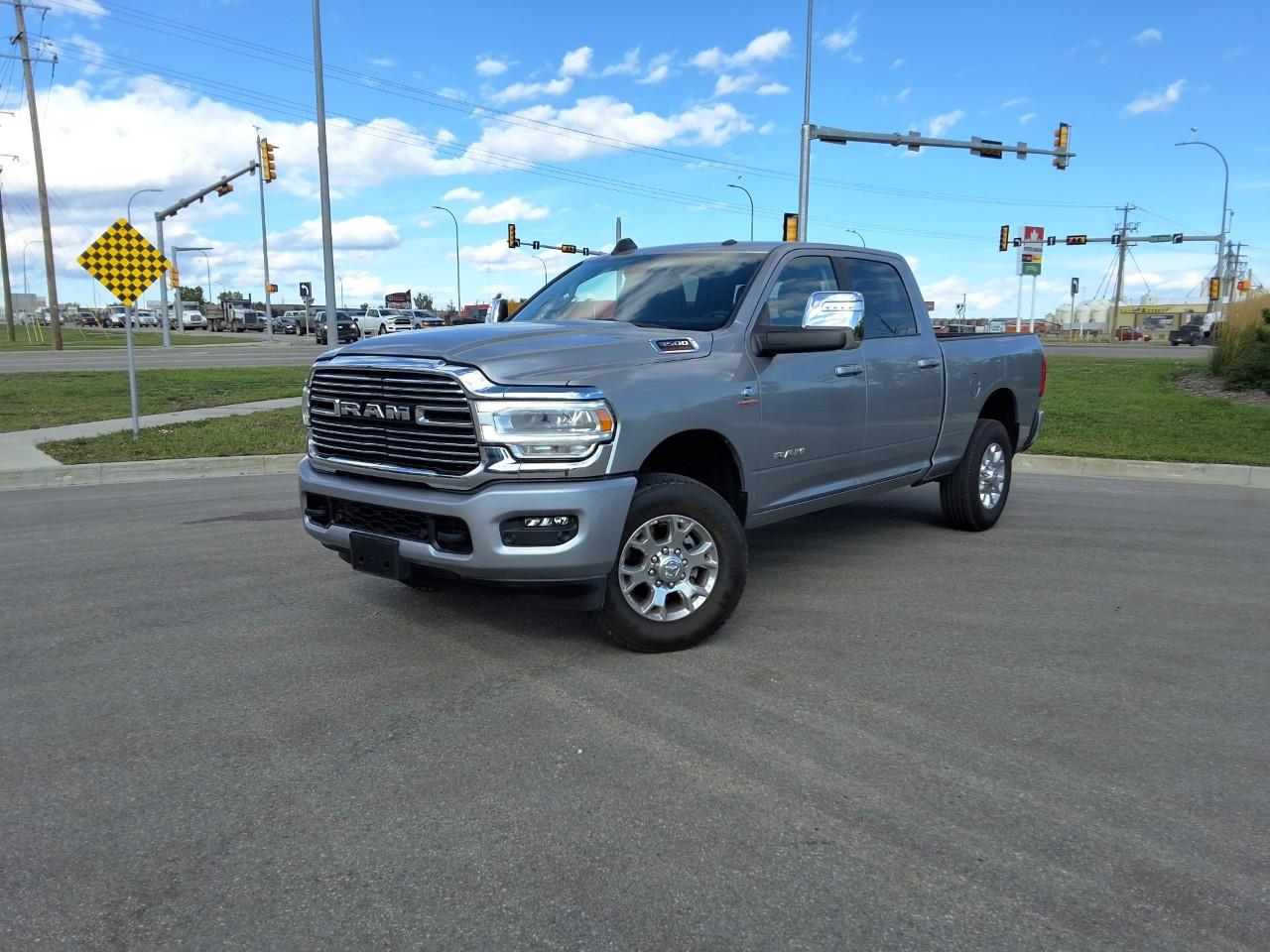 Silver 2023 RAM 3500 Pickup Truck Four-Wheel Drive 8-Speed Automatic