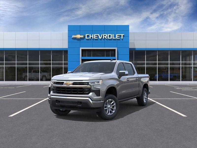 Gray 2026 Chevrolet Silverado 1500 Pickup Truck Four-Wheel Drive 8-Speed Automatic