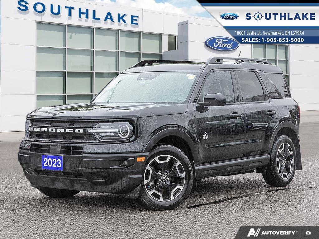 Black 2023 Ford Bronco Sport SUV / Crossover All-Wheel Drive 8-Speed Automatic