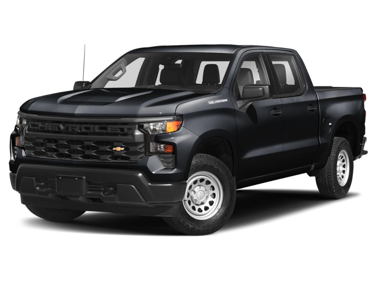 Black 2023 Chevrolet Silverado 1500 Pickup Truck Four-Wheel Drive 8-Speed Automatic