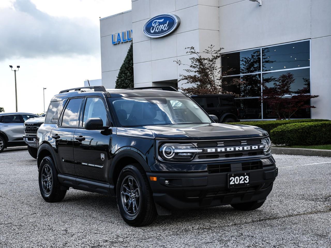 Black 2023 Ford Bronco Sport SUV / Crossover All-Wheel Drive 8-Speed Automatic