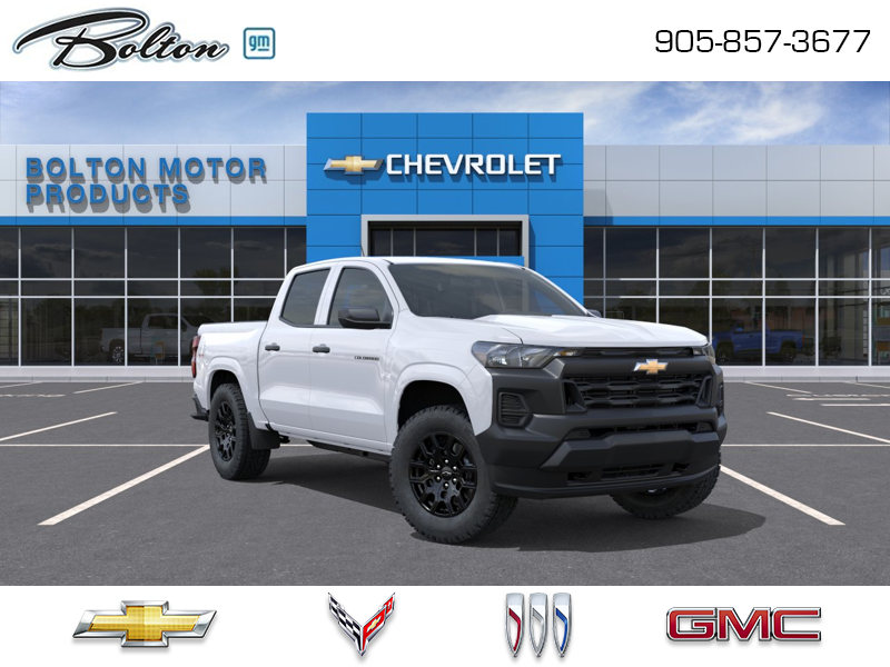 White 2026 Chevrolet Colorado Pickup Truck Four-Wheel Drive 8-Speed Automatic