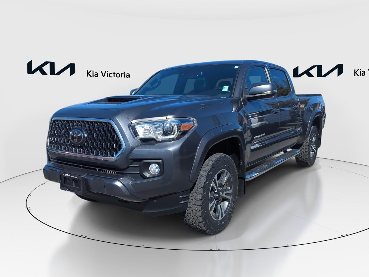 Gray 2018 Toyota Tacoma Pickup Truck Four-Wheel Drive 6-Speed Automatic
