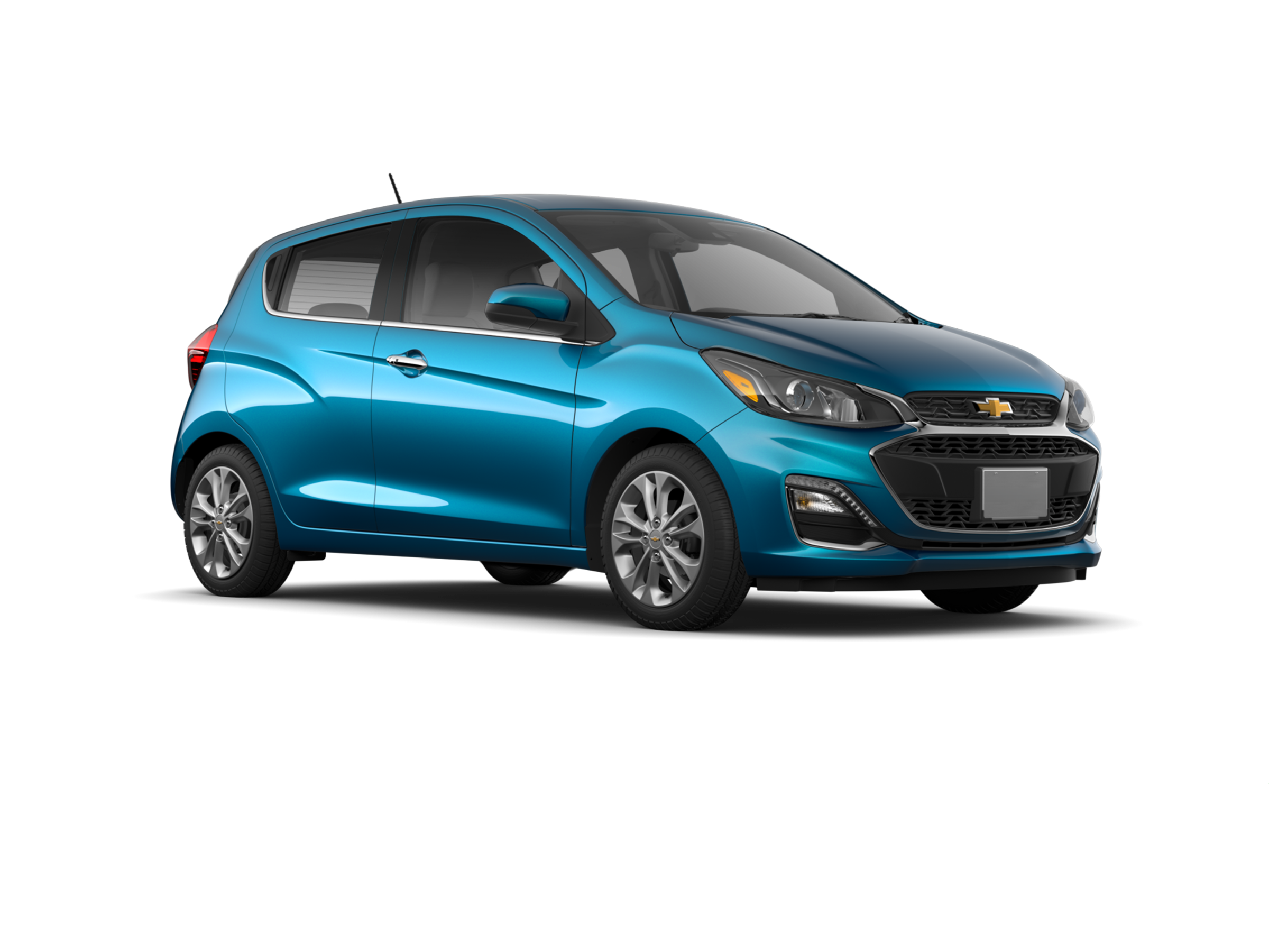 Blue 2021 Chevrolet Spark Hatchback Front-Wheel Drive Continuously Variable Transmission