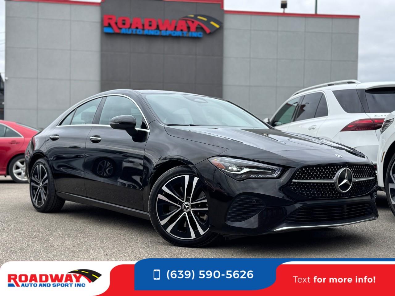 White 2025 Mercedes-Benz CLA Coupe All-Wheel Drive 8-Speed Automatic