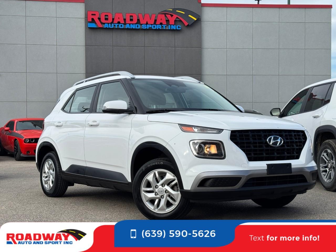 White 2025 Hyundai Venue SUV / Crossover Front-Wheel Drive Continuously Variable Transmission