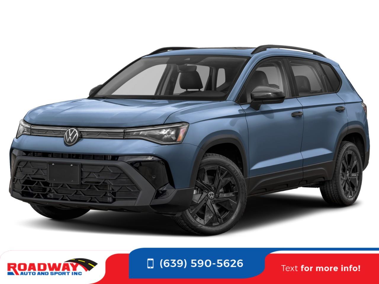 Blue 2025 Volkswagen Taos SUV / Crossover 8-Speed Automatic
