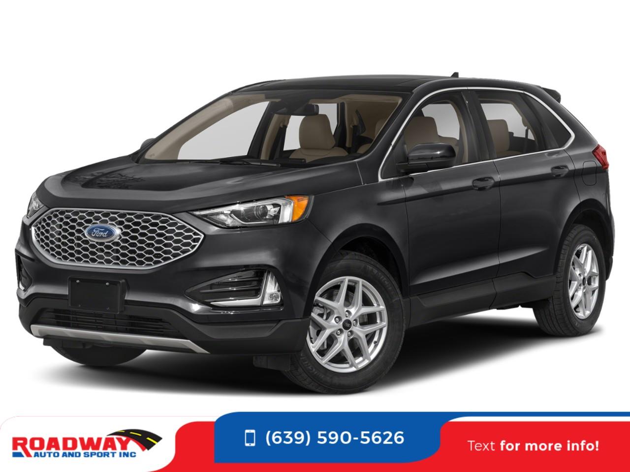 Black 2024 Ford Edge SUV / Crossover All-Wheel Drive 8-Speed Automatic