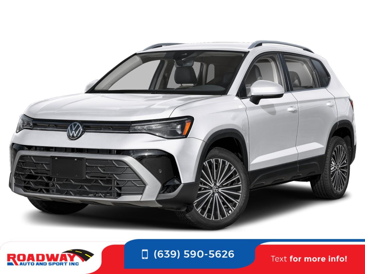 White 2025 Volkswagen Taos SUV / Crossover All-Wheel Drive 8-Speed Automatic
