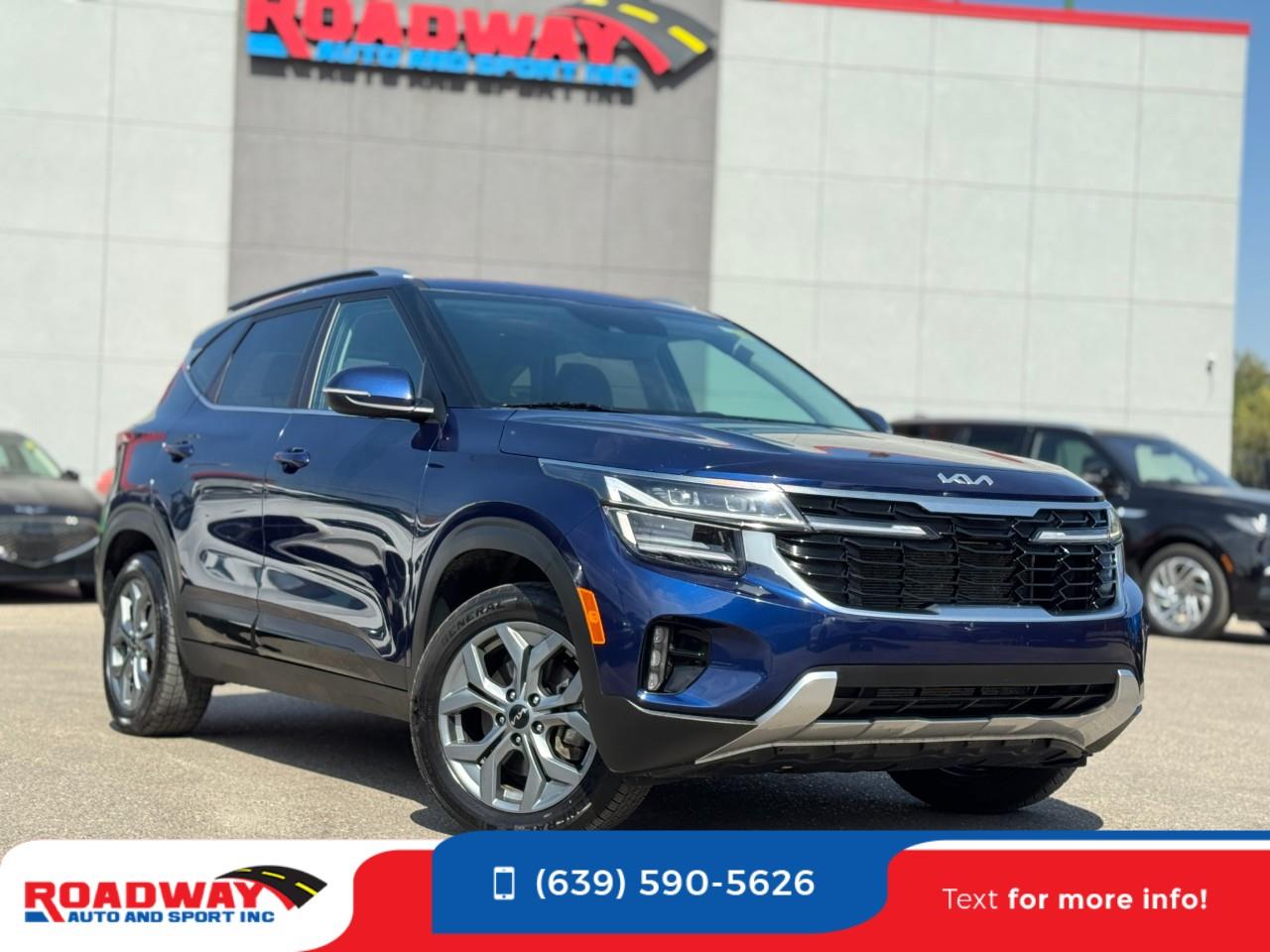 Blue 2025 Kia Seltos SUV / Crossover All-Wheel Drive Automatic