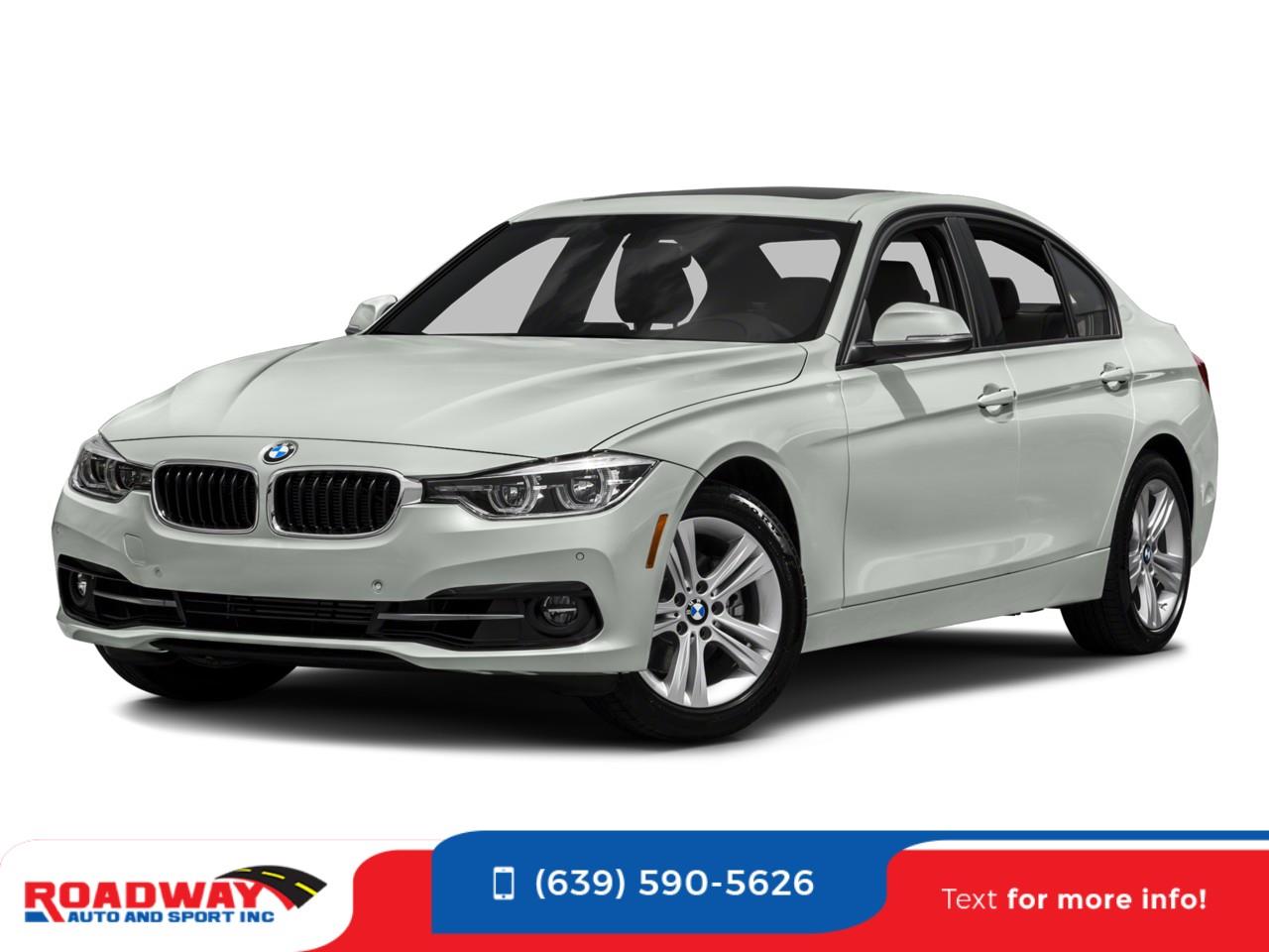White 2018 BMW 3 Series Sedan All-Wheel Drive 8-Speed Automatic