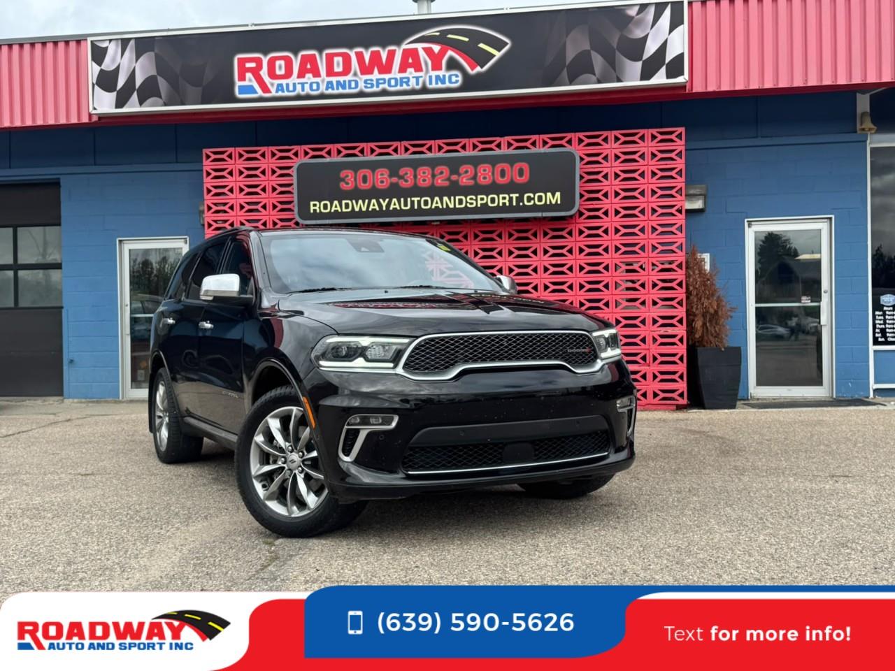Black 2022 Dodge Durango SUV / Crossover All-Wheel Drive 8-Speed Automatic
