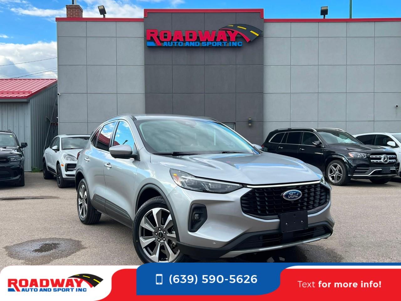 Silver 2024 Ford Escape SUV / Crossover All-Wheel Drive 8-Speed Automatic