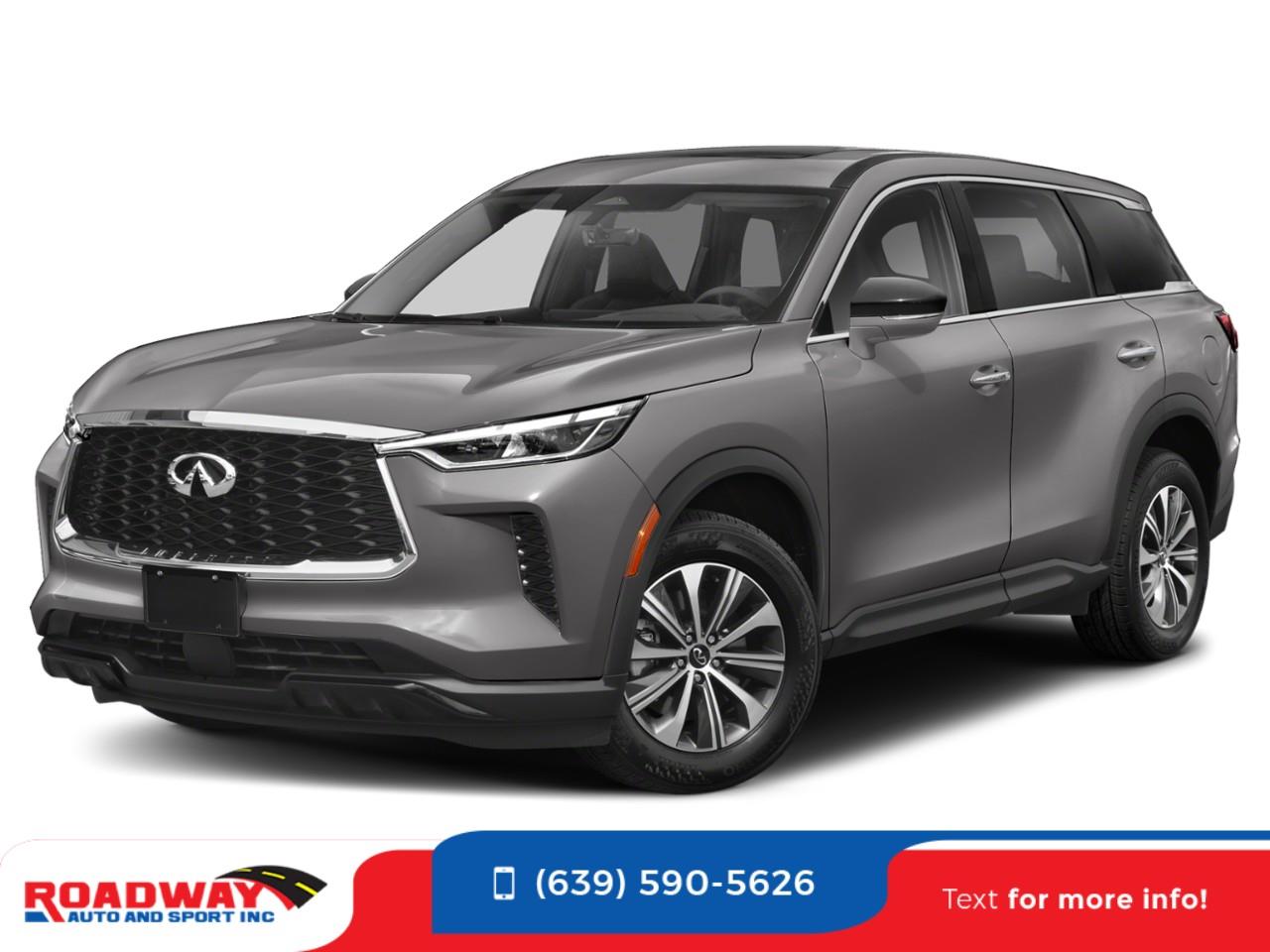 Gray 2024 INFINITI QX60 SUV / Crossover All-Wheel Drive 9-Speed Automatic