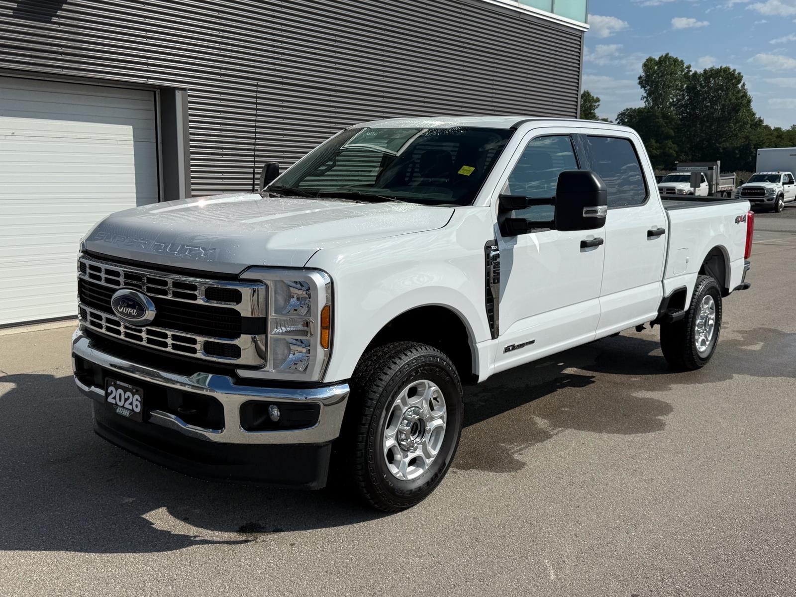 White 2026 Ford F-250 Super Duty Pickup Truck Four-Wheel Drive Automatic