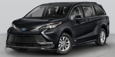 Blue 2026 Toyota Sienna Minivan Front-Wheel Drive Continuously Variable Transmission