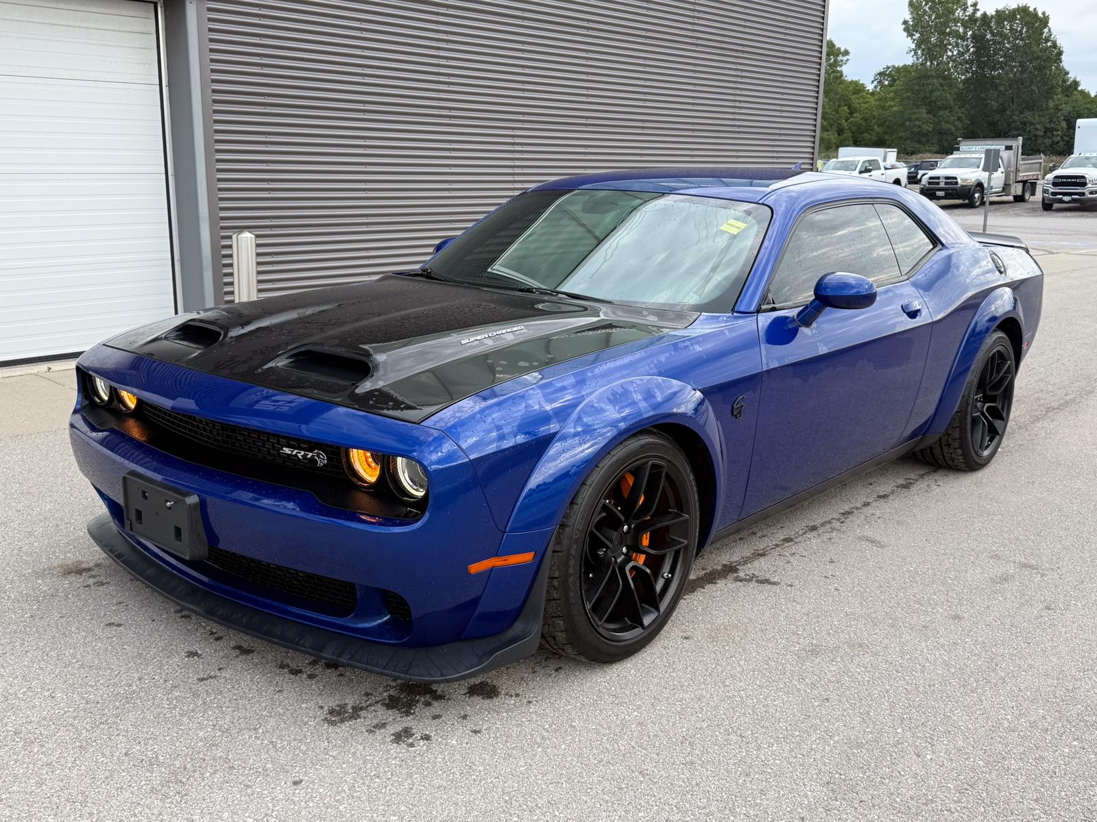 Blue 2019 Dodge Challenger Coupe Rear-Wheel Drive 8-Speed Automatic