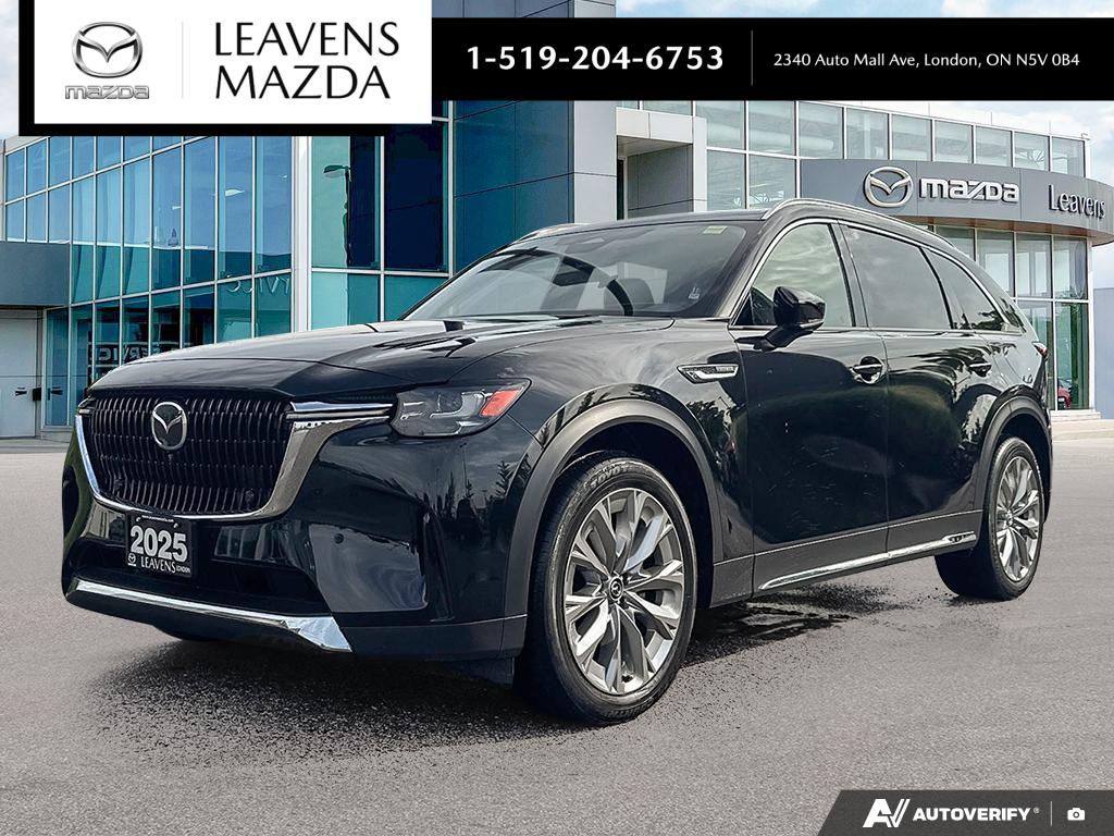 Black 2025 Mazda CX-90 SUV / Crossover  8-Speed Automatic