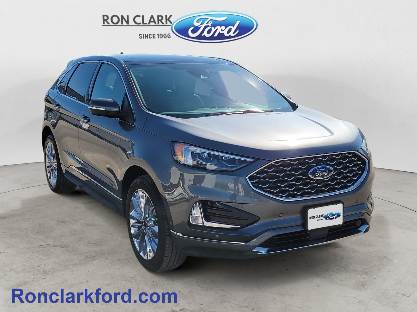 Gray (Dark Grey) 2024 Ford Edge SUV / Crossover All-Wheel Drive 8-Speed Automatic