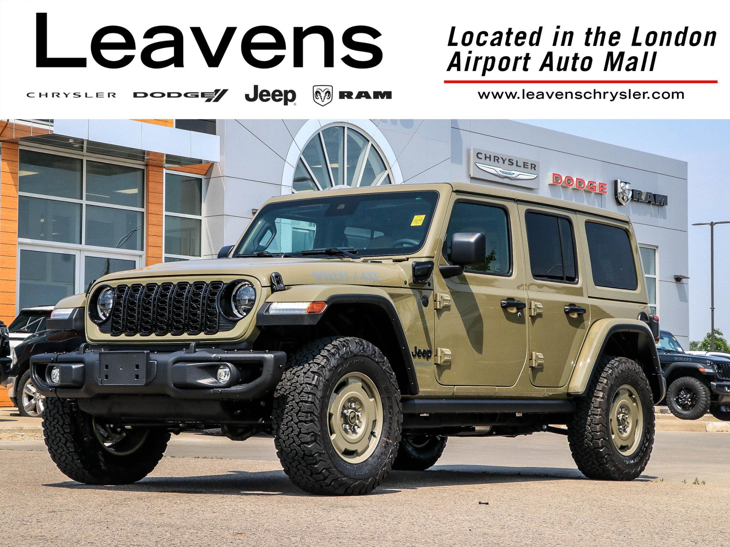  2025 Jeep Wrangler 4xe SUV / Crossover Four-Wheel Drive 8-Speed Automatic