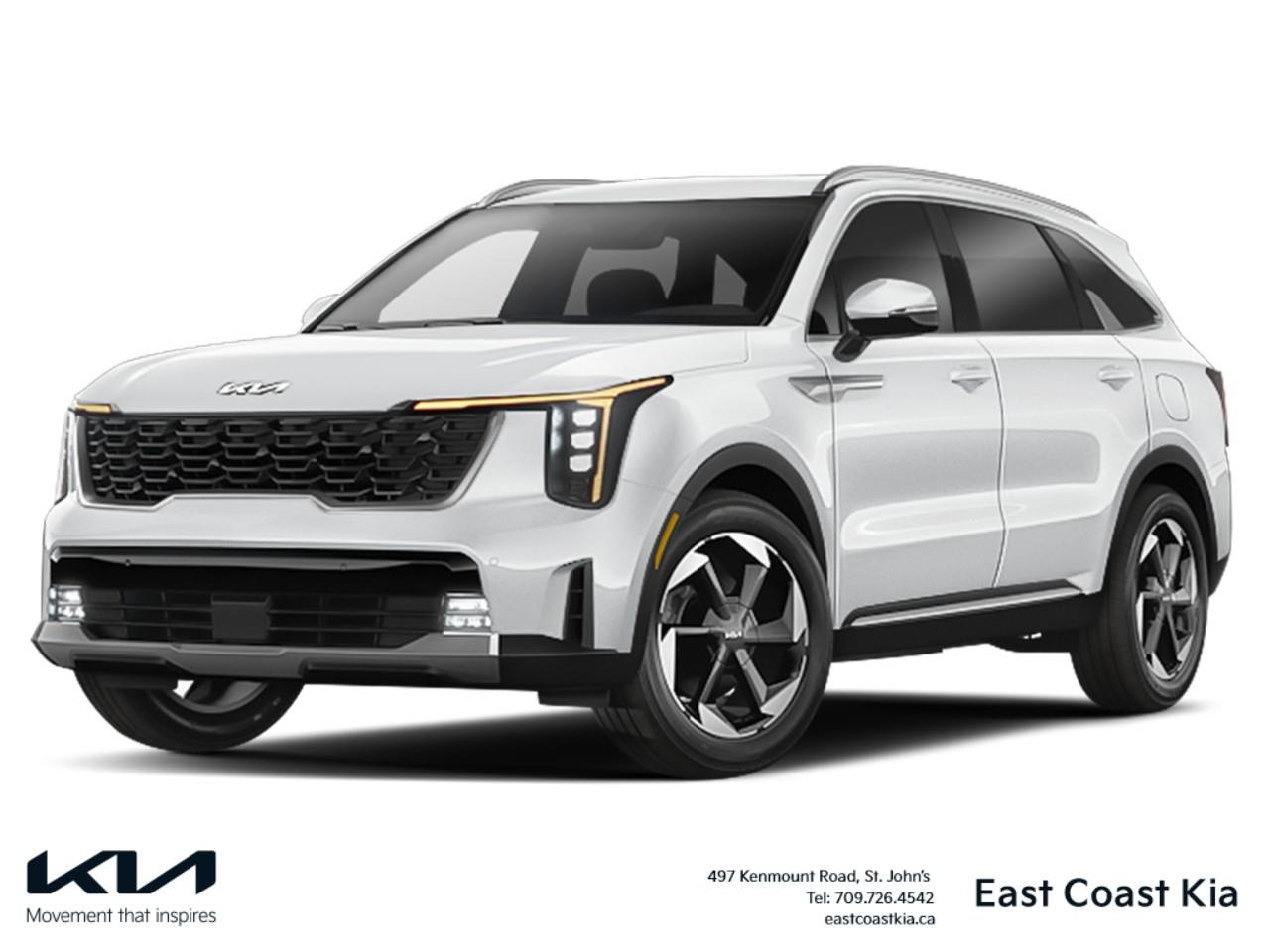White 2026 Kia Sorento Hybrid SUV / Crossover  6-Speed Automatic