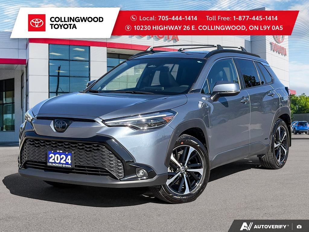 Silver 2024 Toyota Corolla Cross Hybrid SUV / Crossover All-Wheel Drive Continuously Variable Transmission