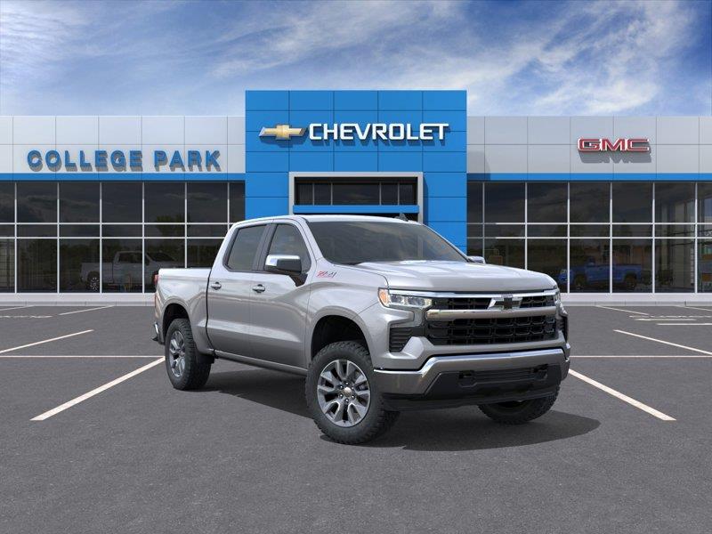 Gray 2026 Chevrolet Silverado 1500 Pickup Truck Four-Wheel Drive Automatic