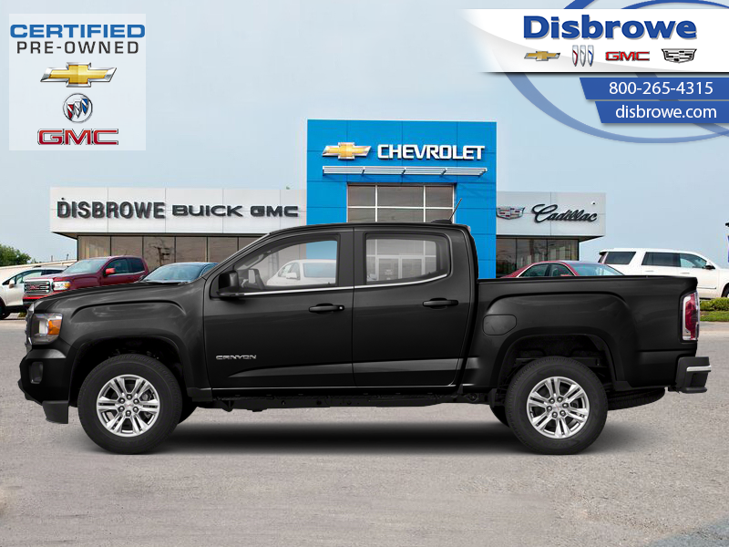 Black 2019 GMC Canyon Pickup Truck Four-Wheel Drive Automatic