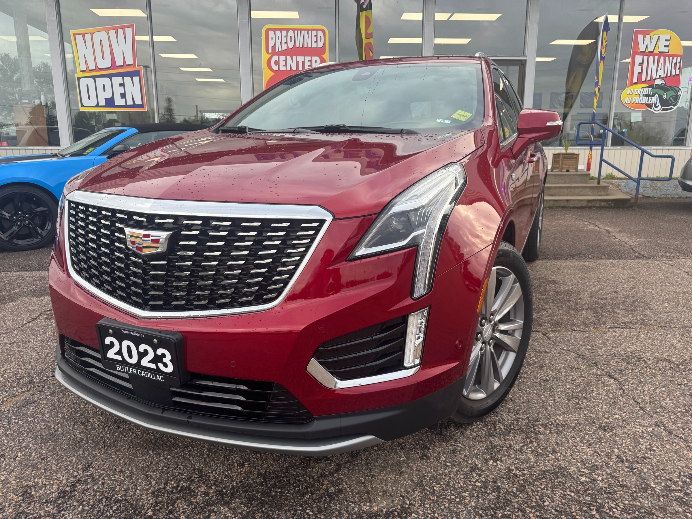Red 2023 Cadillac XT5 SUV / Crossover Four-Wheel Drive 9-Speed Automatic