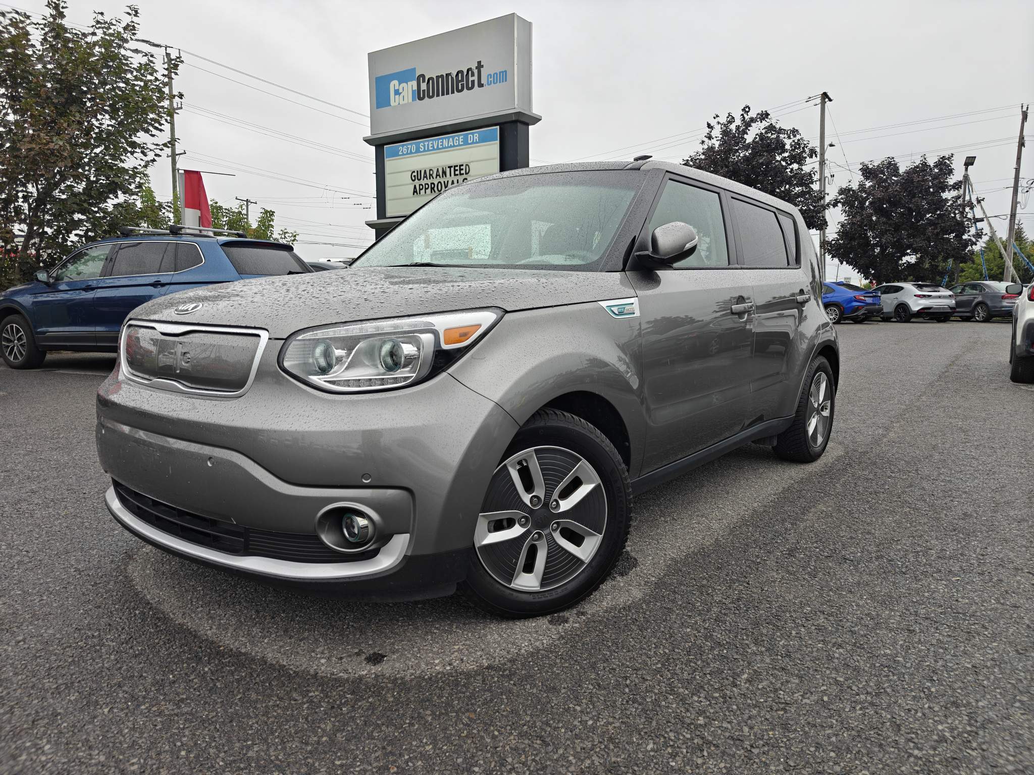 Gray 2018 Kia Soul EV Wagon 1-Speed Automatic