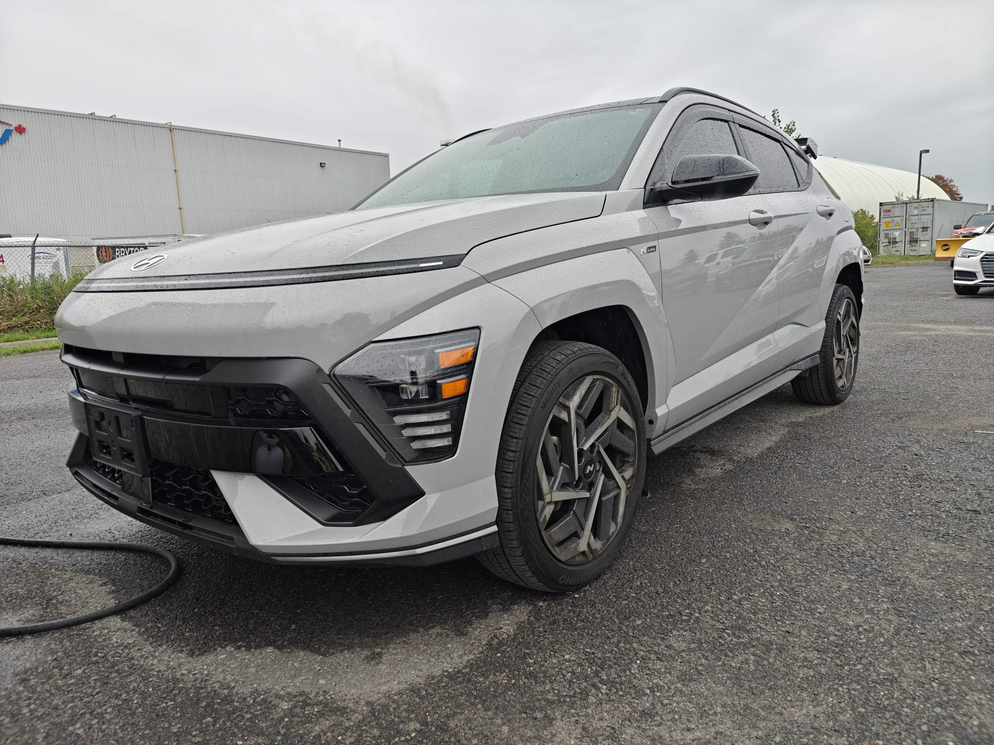 Gray 2024 Hyundai Kona SUV / Crossover All-Wheel Drive 8-Speed Automatic