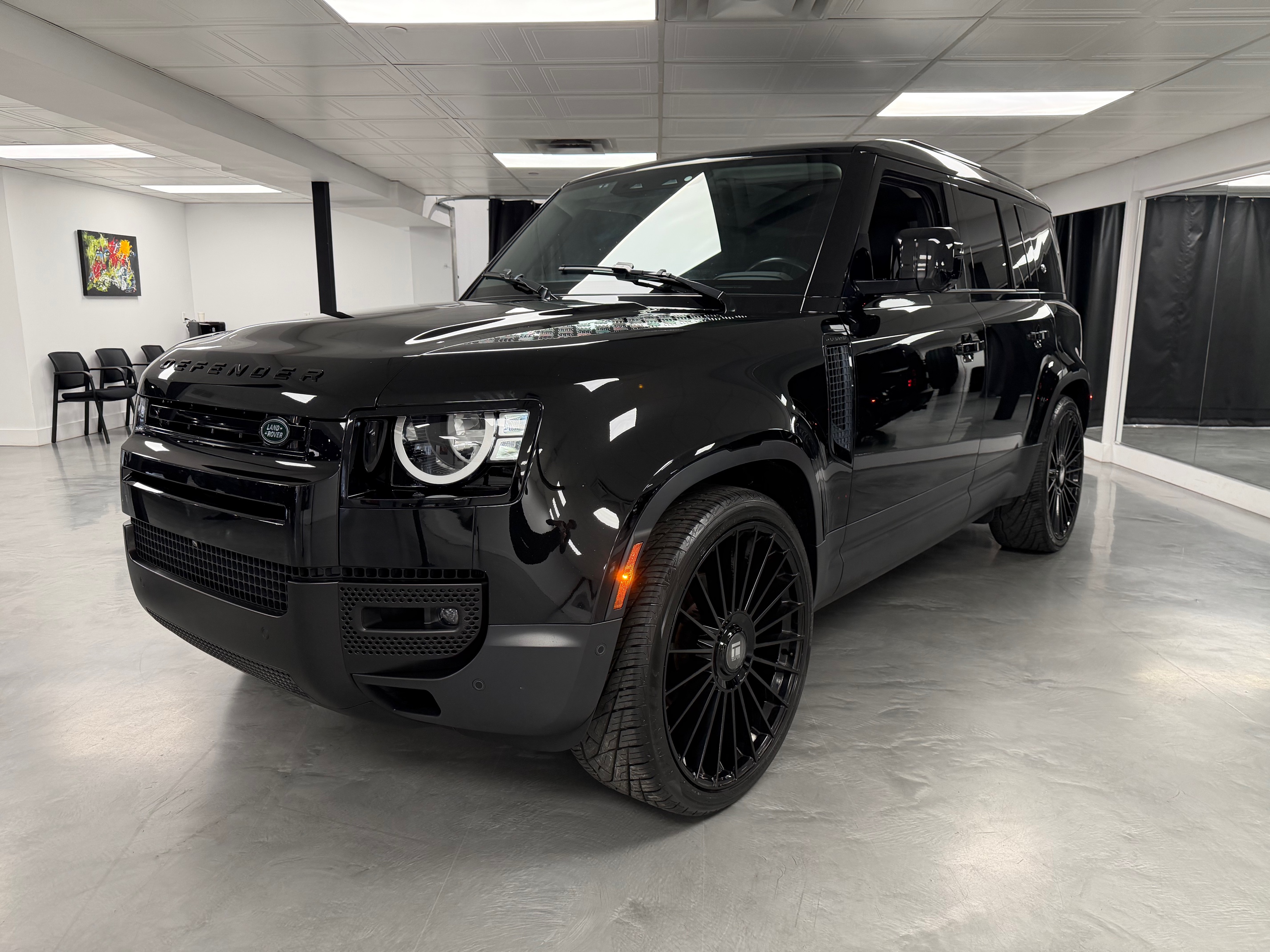 Black 2023 Land Rover Defender SUV / Crossover All-Wheel Drive 8-Speed Automatic
